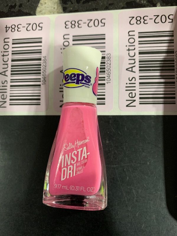 Photo 1 of Sally Hansen Insta-Dri x PEEPS® Nail Polish Collection - PEEPS® Pink Bunny, 0.31 fl oz