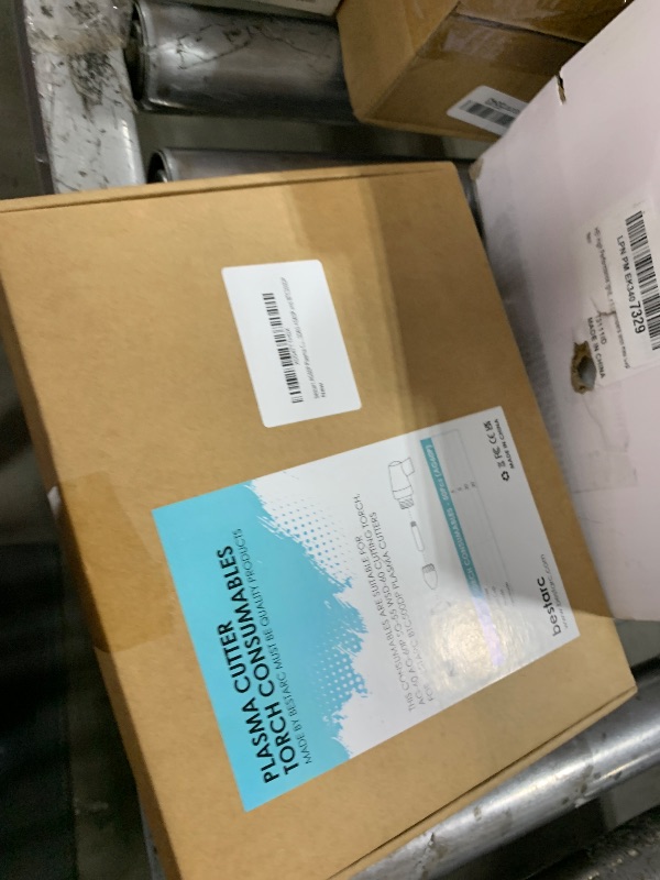 Photo 1 of bestarc AG60P Plasma Cutter Torch Consumables, 50Pcs Cutting Torch Tip Nozzles Kit with Box, For AG60 WSD60 AG60P and BTC500DP