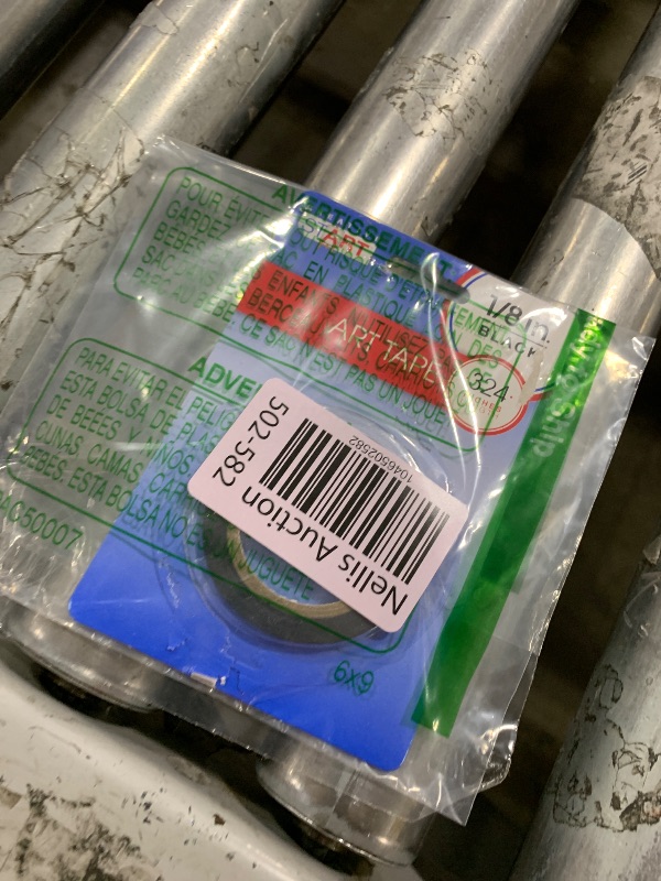 Photo 1 of Cosco Art Tape 1/8", Black
