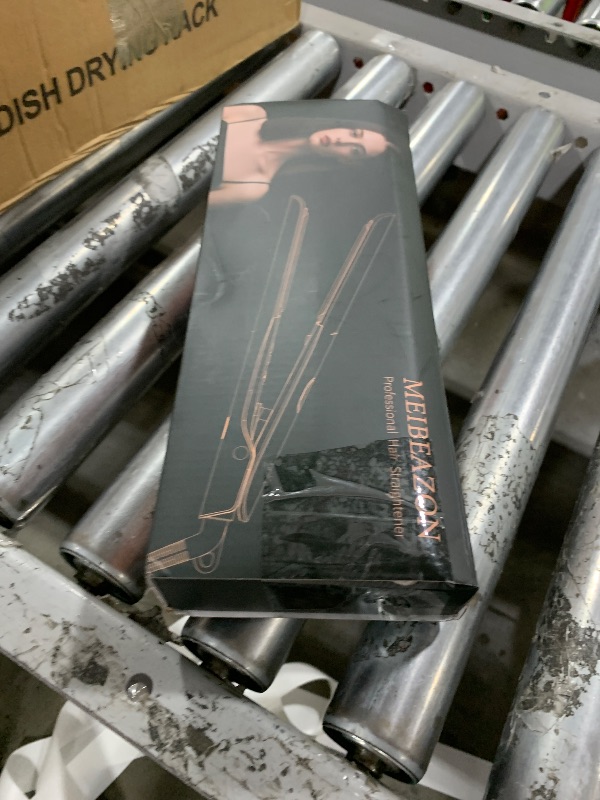 Photo 1 of Flat Iron Hair Straightener and Curler 2 in 1, Professional 3D Floating Ceramic Plates with Dual Voltage, Negative Ion, LED Display & Auto Shut-Off for Smooth, Shiny, Frizz-Free Hair