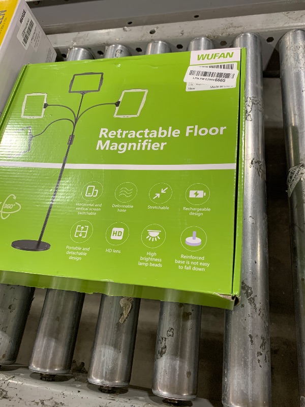 Photo 1 of 10X Magnifying Glass, with Light and Stand, 3 Light Modes Rechargeable Floor Magnifying,Suitable for Reading, Sewing, Crafts, DIY, Embroidery, Close Work. Magnifiers for Seniors