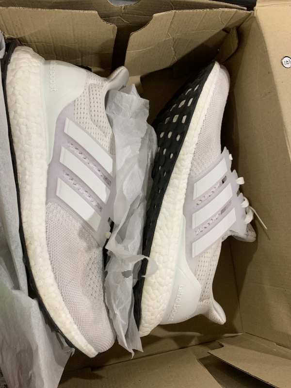 Photo 1 of adidas Men's Ultraboost 1.0 Running Shoe, White/White/White, 11.5
