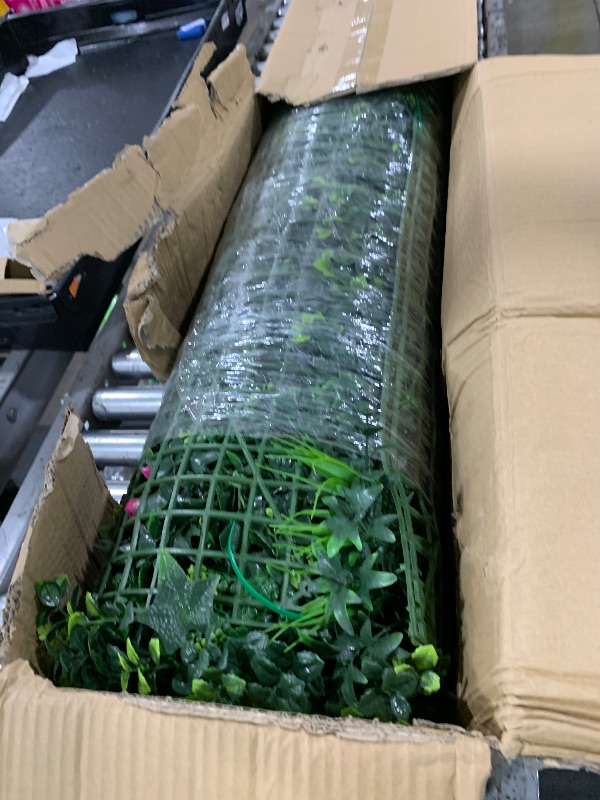 Photo 1 of Greenery  Wall Boxwood Plant Panel:72"x144"?72SQFT? with UV Resistant Green Leaves Faux for Interior Wall, Greenery Backdrop,Garden and Indoor Outdoor Wall&Fence Covering Privacy