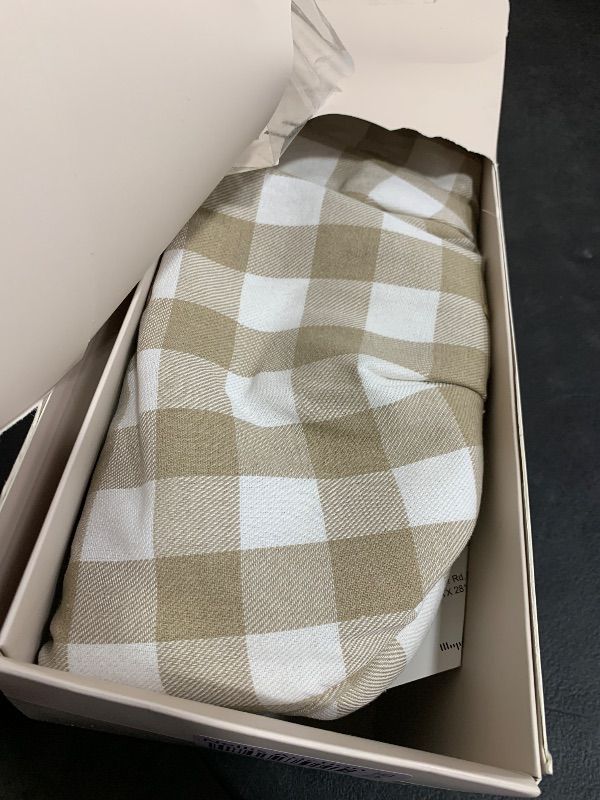 Photo 1 of Momcozy Baby Carrier with Natural Cotton Linen, Built to Last, Ergonomic Design, Lightweight and Comfortable, Hands-Free for Moms&Dads, Brown Checkerboard