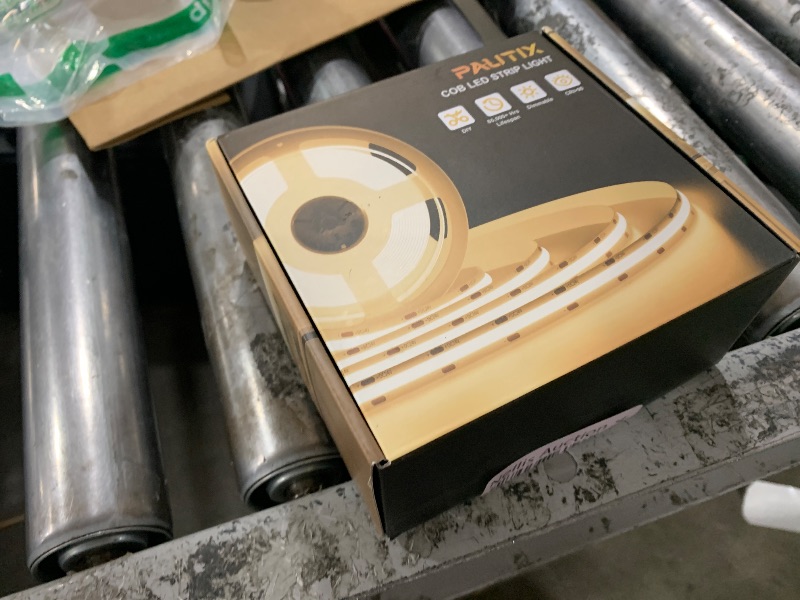 Photo 1 of PAUTIX COB LED Strip Light 16.4ft,Engineering Level UL Listed Warm White 2700K,CRI93+ Super Bright High Lumen,Dimmable 24V Flexible LED Tape Light with RF Remote,for Cabinets,Home&Office DIY Lighting