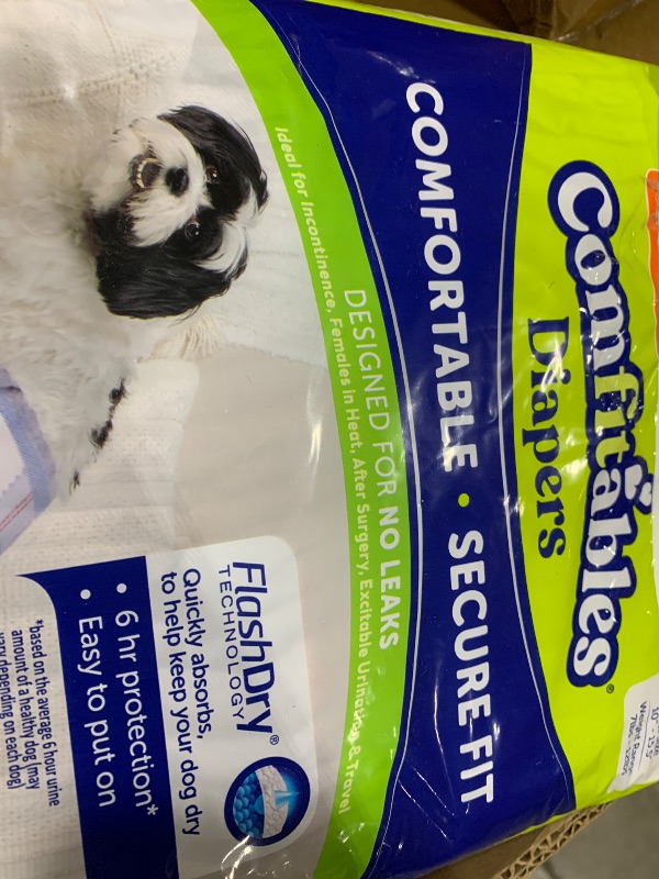 Photo 1 of Hartz Disposable Dog Diapers, Size S 36 count, Comfortable & Secure Fit, Easy to Put On