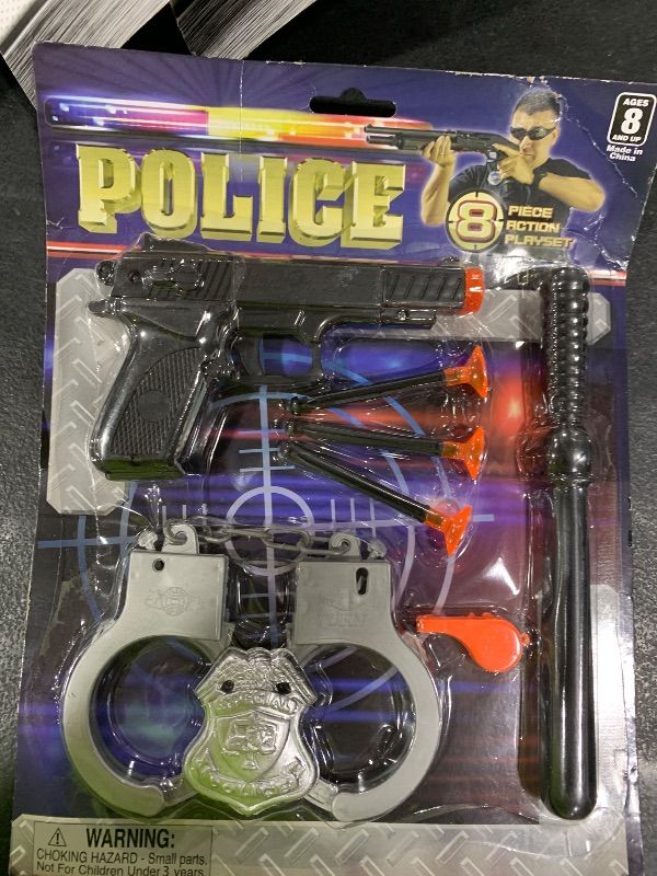 Photo 1 of Rhode Island Novelty Police Action, 8 PC Set