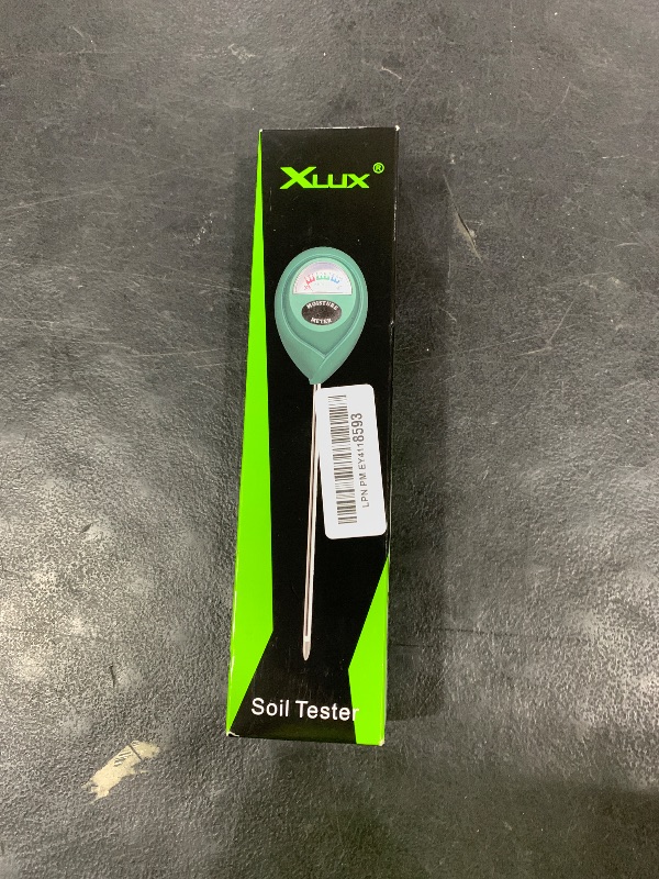 Photo 1 of XLUX Soil Moisture Meter, Plant Water Monitor, Hygrometer Sensor for Gardening, Farming, Indoor and Outdoor Plants, No Batteries Required
