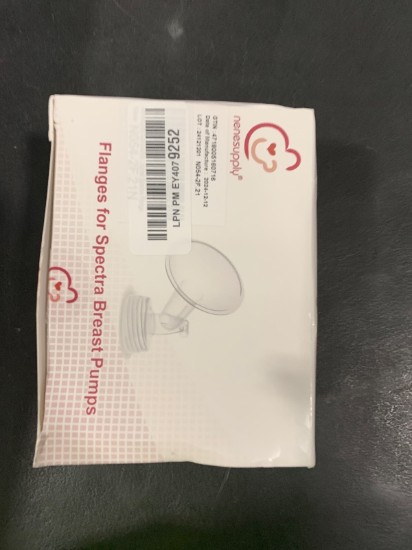 Photo 1 of Nenesupply 21mm 2 pc Flanges Compatible with Spectra S2 S1 9 Plus Synergy Gold Breastpump Replacement to Spectra Pump Parts Flange Accessories Wide Mouth Work with Valve Backflow Protector Bottle