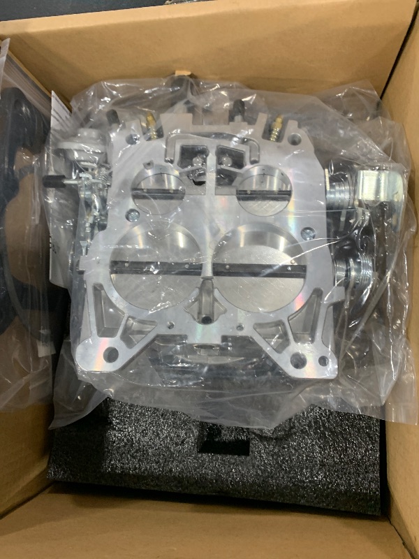 Photo 1 of 4 Barrel Carburetor Replacement for Chevrolet Engines 327 350 427 454 | Carb Replacement for 1901R Rochester Quadrajet 4MV 1966-1973 1901-GG 4-BBL/for Corvettes 1975-1979 750 CFM