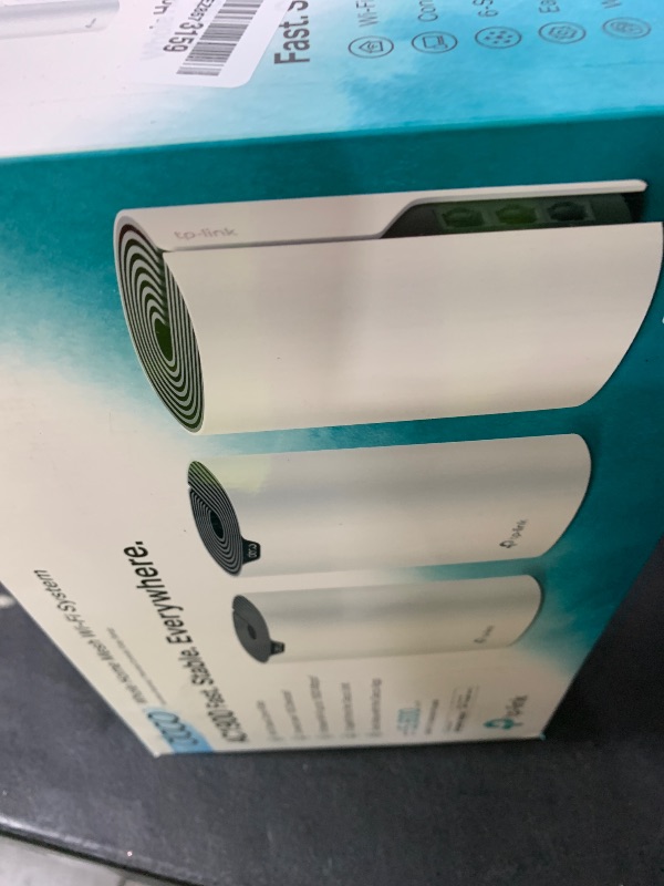 Photo 1 of TP-Link Deco S4 Mesh AC1900 WiFi System - Up to 5,500 Sq.ft. Coverage, Replaces WiFi Router and Extender, Gigabit Ports, Works with Alexa, 3-Pack