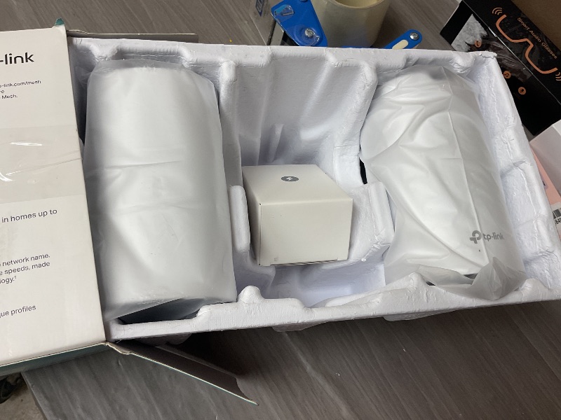 Photo 1 of TP-Link Deco S4 Mesh AC1900 WiFi System - Up to 5,500 Sq.ft. Coverage, Replaces WiFi Router and Extender, Gigabit Ports, Works with Alexa, 3-Pack