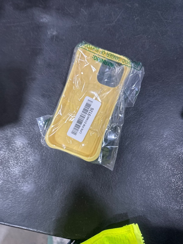 Photo 1 of ORNARTO Vortuxe for iPhone 16 Case 6.1" | 2X MIL-STD Drop Protection | Compatible with MagSafe | Sleek Aesthetic Liquid Silicone Phone Cover - Buttercream Yellow