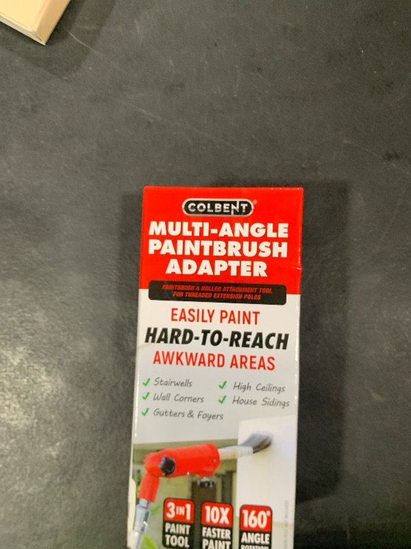 Photo 1 of COLBENT Multi-Angle Paint Brush Extender - High Ceiling Paint Edger Tool, Extension Pole Attachments