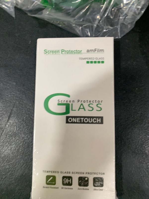 Photo 1 of amFilm Auto-Alignment OneTouch for Samsung Galaxy S24 Ultra 6.8'' Screen Protector + Camera Lens Protector, Tempered Glass, 30 seconds Installation, Bubble Free, Case Friendly, Anti-Scratch [2+2 Pack]