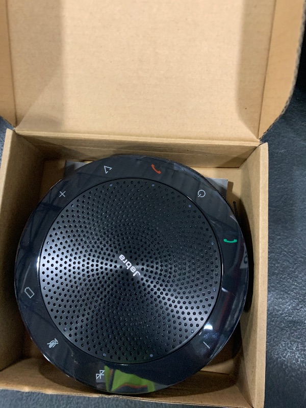 Photo 1 of Jabra Speak 510 UC Wireless Bluetooth Speakerphone – Outstanding Sound Quality, Portable Conference Speaker for Holding Meetings Anywhere - Certified for Zoom & Google Meet