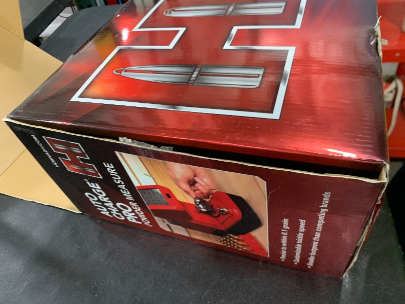Photo 1 of Hornady Auto Charge Pro Powder Measure - Precise Powder Measuring and Dispensing, Accurate to 0.1 Gain - Features Customizable Trickle Speeds, Back-Lit Touch Screen and Built-in Bubble Level