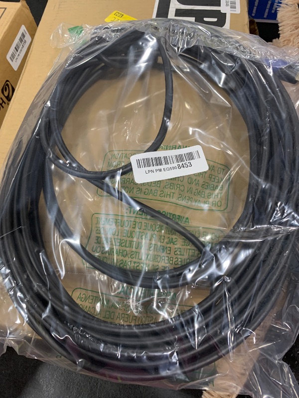 Photo 1 of Rommisie 4K HDMI 50 FT Cable (HDMI 2.0,18Gbps) Ultra High Speed Gold Plated Connectors,Ethernet HDMI Cord, 4K@60HZ 2K 1080P 3D ARC Compatible with UHD TV Monitor Laptop Xbox PS4/PS5 ect(15m)