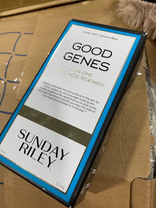 Photo 1 of Sunday Riley Good Genes All-in-One Lactic Acid Treatment Face Serum 1.0oz