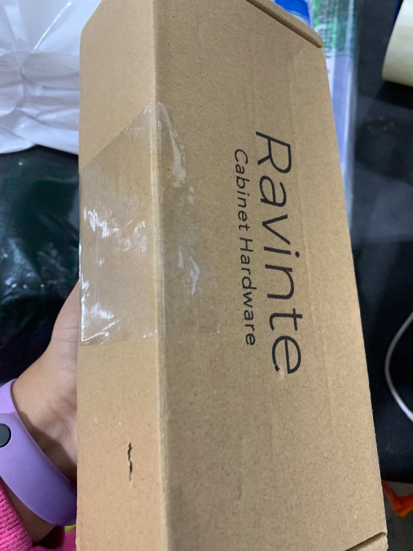 Photo 1 of Ravinte Hardware 10 Pack Silver Cabinet Handles, 5.9 Inch (150mm) Finger Edge Pulls, 5 Inch Hole Center, Finger Pulls for Cabinets