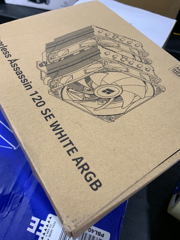 Photo 1 of Thermalright Peerless Assassin 120 SE ARGB White CPU Air Cooler, 6 Heat Pipes CPU Cooler, Dual 120mm TL-C12CW-S PWM Fan, AGHP Technology, for AMD AM4/AM5/Intel LGA1700/115X/1851/1155/1200