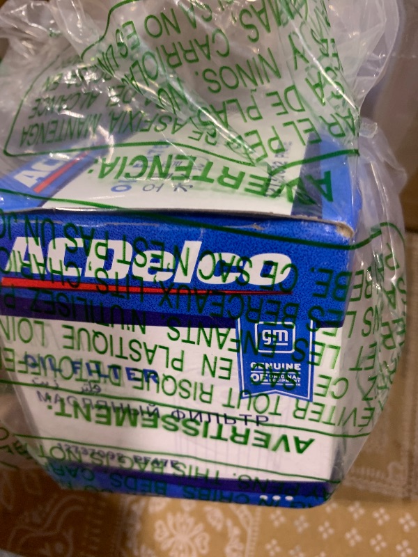 Photo 1 of ACDelco GM Original Equipment PF47E Engine Oil Filter