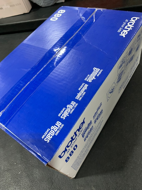 Photo 1 of Brother Genuine Super High Yield Toner Cartridge, TN880, Replacement Black Toner, Page Yield Up To 12,000 Pages, Amazon Dash Replenishment Cartridge