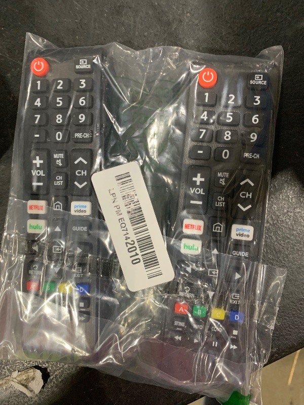 Photo 1 of ?Pack of 2? New Universal Remote for All Samsung TV Remote, Replacement Compatible for All Samsung Smart TV, LED, LCD, HDTV, 3D, Series TV