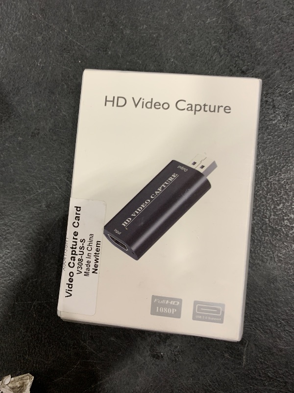Photo 1 of VIXLW 4K HDMI Video Capture Card, 1080P HDMI to USB 2.0 External Cam Link for Streaming, Gaming, Video Conference, Game Capture Card Adapter Compatible with Windows, Mac, Switch, Xbox, OBS