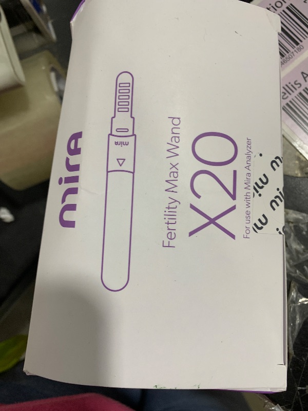 Photo 1 of Mira Fertility MAX Wands, Ovulation Test Strips for Women, Monitor and Detect Ovulation at Home, Track PdG, LH and E3G, Use with The Digital Mira Fertility Monitor Kit + App, 20 Tests