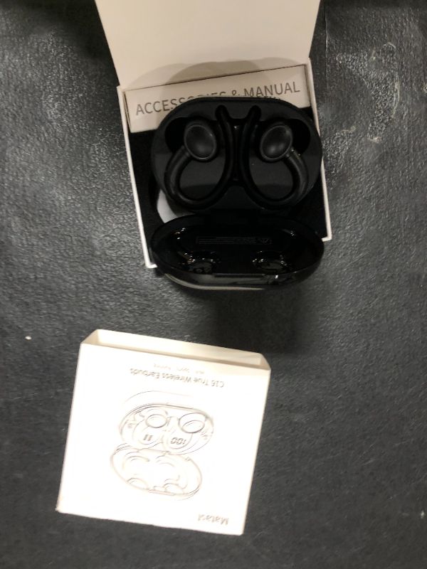 Photo 1 of Wireless Earbuds, 2025 Bluetooth 5.4 Headphones Sports, 50H Playback Over-Ear buds with ENC Noise Cancelling Mic, Deep Bass Fitness Earphones with Earhooks, IP7 Waterproof Headset for Gym Workout