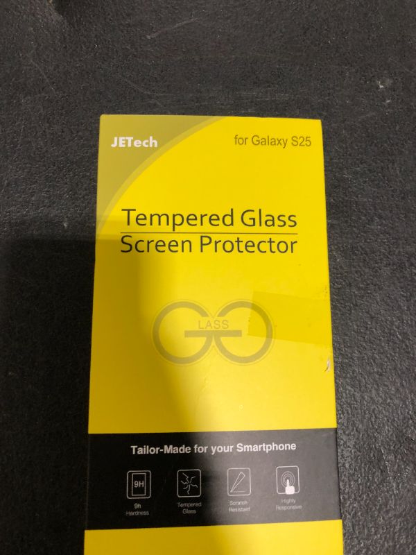 Photo 1 of JETech Privacy Screen Protector for Samsung Galaxy S25 5G with Camera Lens Protector, Anti-Spy Tempered Glass Film, Fingerprint ID Compatible, 2-Pack Each