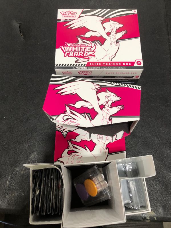 Photo 1 of Pokemon TCG Scarlet & Violet 10.5 White Flare Elite Trainer Box