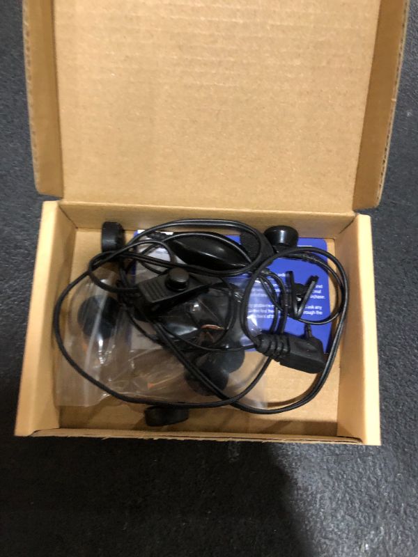 Photo 1 of Commountain Earpiece Compatible with Kenwood Baofeng BTECH Samcom Retevis Radioddity Radios Walkie Talkies & BF-F8HP UV-5R UV-82HP UV82 NX-1300 NX-1200 TK-3402, 2 Pin Earhook Headset