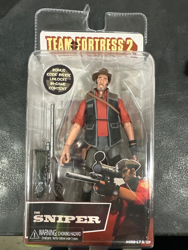 Photo 1 of NECA - Team Fortress 2-7" Scale Action Figures - Series 4 RED - Sniper