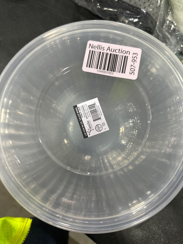 Photo 1 of Blue Sky Disposable Plastic Lid for 96oz Salad Bowls - 1 Count - Perfect Fit Bowl Topper