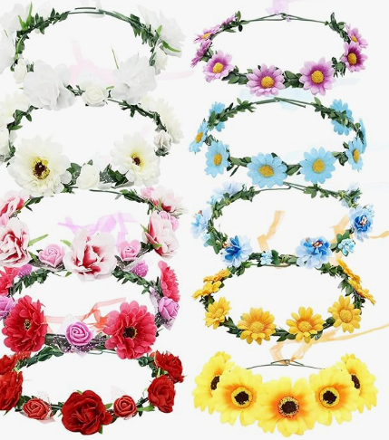 Photo 1 of 6 piece floral headband 