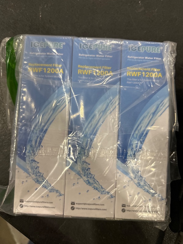 Photo 1 of ICEPURE ADQ36006101 9690 Water Filter Replacement for LG LT700P, Kenmore Elite 46-9690 ADQ36006102, RWF1200A, CLCH106, RWF1052 LFX28968ST LFXS29626S LFXS30766S LFX31925ST LFX31945ST Refrigerator,3PACK