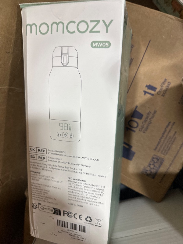 Photo 1 of Momcozy Portable Milk Warmer for Travel – Dual Heating Modes for Breast Milk & Water, Portable Bottle Warmer with Fast Heating & Long Battery Life, 17 Ounces Large Capacity to Meet Your All-Day Needs