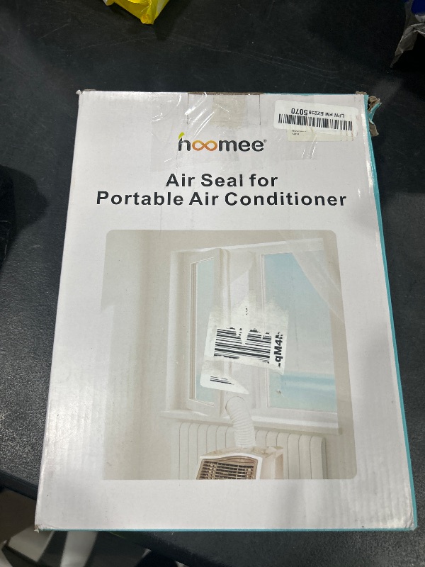 Photo 1 of HOOMEE 560CM(220") Window Seal, Cloth Accessory for Portable Air Conditioner and Tumble Dryer