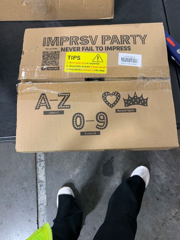 Photo 1 of ITEM IS MISSING PARTS, UNSURE WHAT PARTS ARE MISSING -----------------------------------------------Marquee Letters 3 Feet Tall Large Light Up Letters T Happy Birthday Decorations Marry Me Engagement Party Decor Yellow Light Birthday Decorations Balloon A