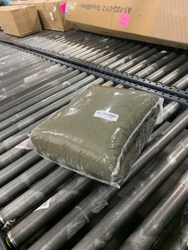 Photo 1 of Ameritex Couch Sofa Slipcover 100% Waterproof Nonslip Quilted Furniture Protector Slipcover for Dogs, Children, Pets Sofa Slipcover Machine Washable (Green, 78")
