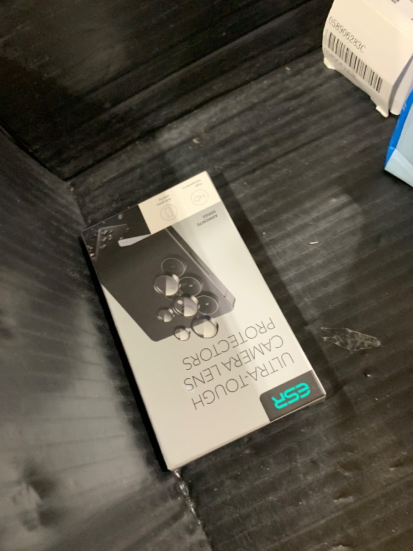 Photo 1 of ESR for Samsung Galaxy S25 Ultra Camera Lens Protector, Individual Lens Protectors, Ultra-Thin Tempered Glass with Aluminum Edging, Case Friendly, 1 Set, Black