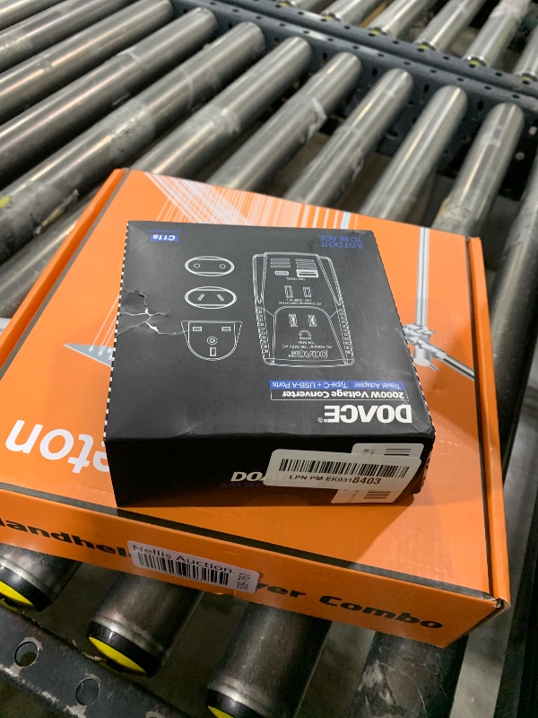 Photo 1 of Upgraded 2000W Voltage Converter US to Europe, 220V to 110V Converter for European Travel for Hair Dryer Straightener, 2300W Travel Power Adapter with PD Charger for Laptop Tablet Camera Cell Phone