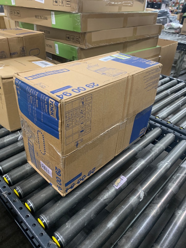 Photo 1 of Tork Matic Extra Soft Paper Hand Towel Roll White with Blue Leaf H1, Premium, High Absorbency, 6 Rolls x 300 ft, 290094