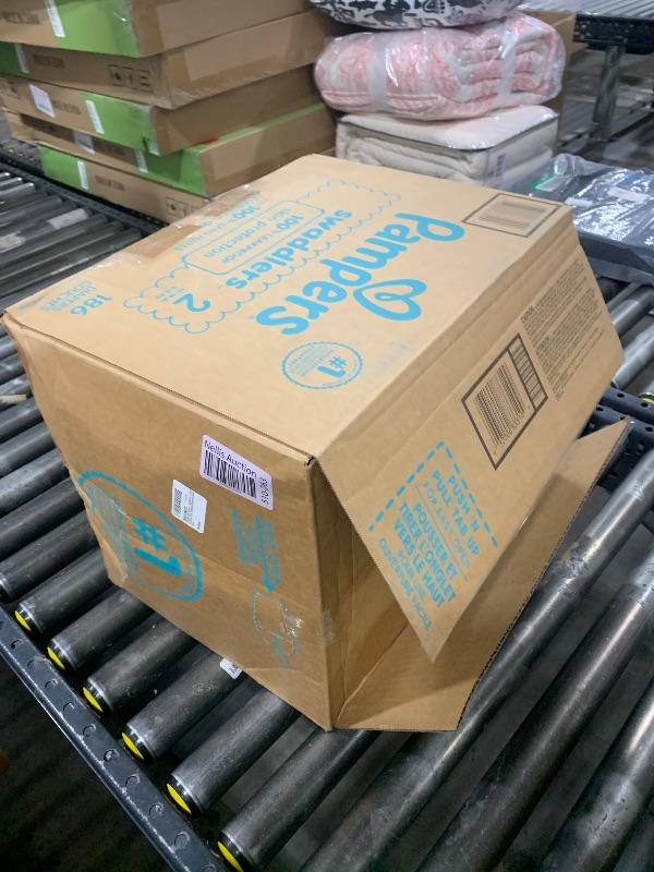 Photo 1 of Pampers Baby Diapers - Swaddlers - Size 2, 186 Count, Ultra Absorbent Disposable Infant Diaper