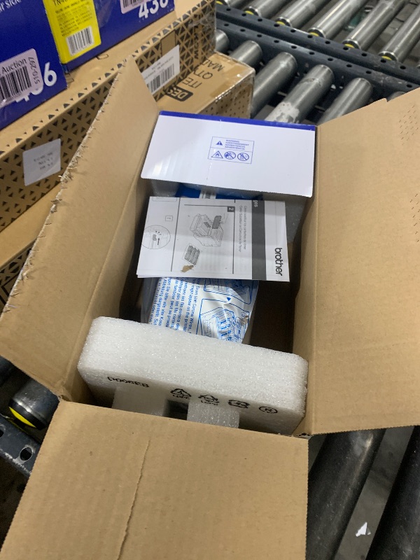 Photo 1 of Brother Genuine Super High Yield Toner Cartridge, TN436C, Replacement Cyan Toner, Page Yield Up To 6,500 Pages, Amazon Dash Replenishment Cartridge, TN436