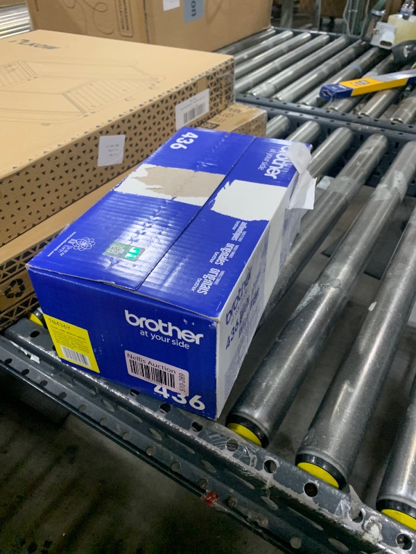 Photo 1 of Brother Genuine Super High Yield Toner Cartridge, TN436Y, Replacement Yellow Toner, Page Yield Up To 6,500 Pages, Amazon Dash Replenishment Cartridge, TN436
