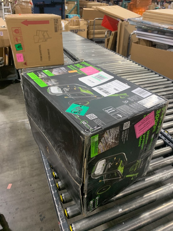 Photo 1 of Greenworks Pro Brushless 3000 PSI (CSA Certified) 2.0 GPM Max / 1.1 GPM Electric Pressure Washer (Foldable Handles, Rugged Steel Frame, 25 FT Hose, 35 FT GFCI Power Cord)