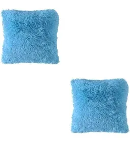 Photo 1 of FUZZY BLUE PILLOW CASES